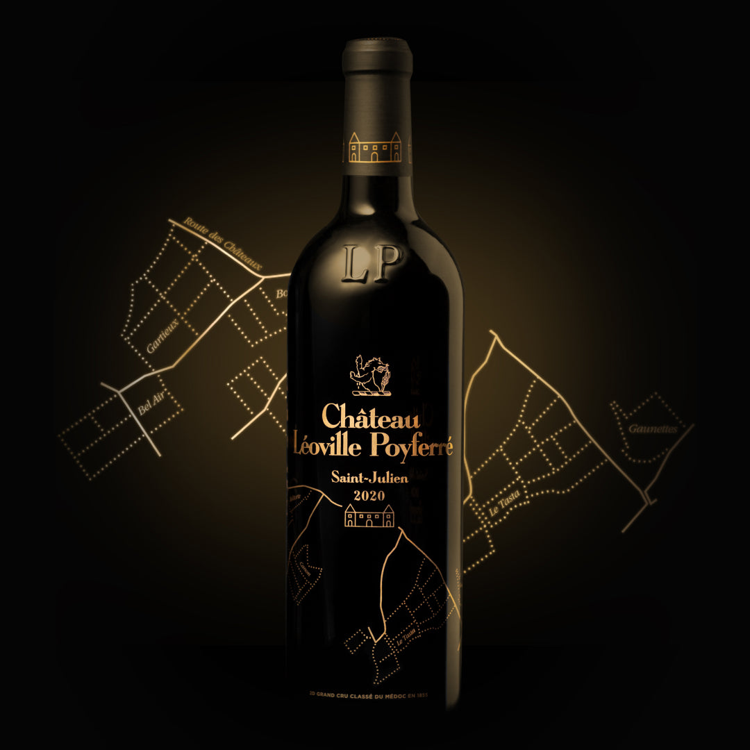 A bottle of 2013 Chateau Leoville Poyferre 3000ml Red Wine