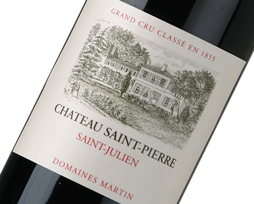 A bottle of 2011 Chateau Saint Pierre 750ml Red Wine