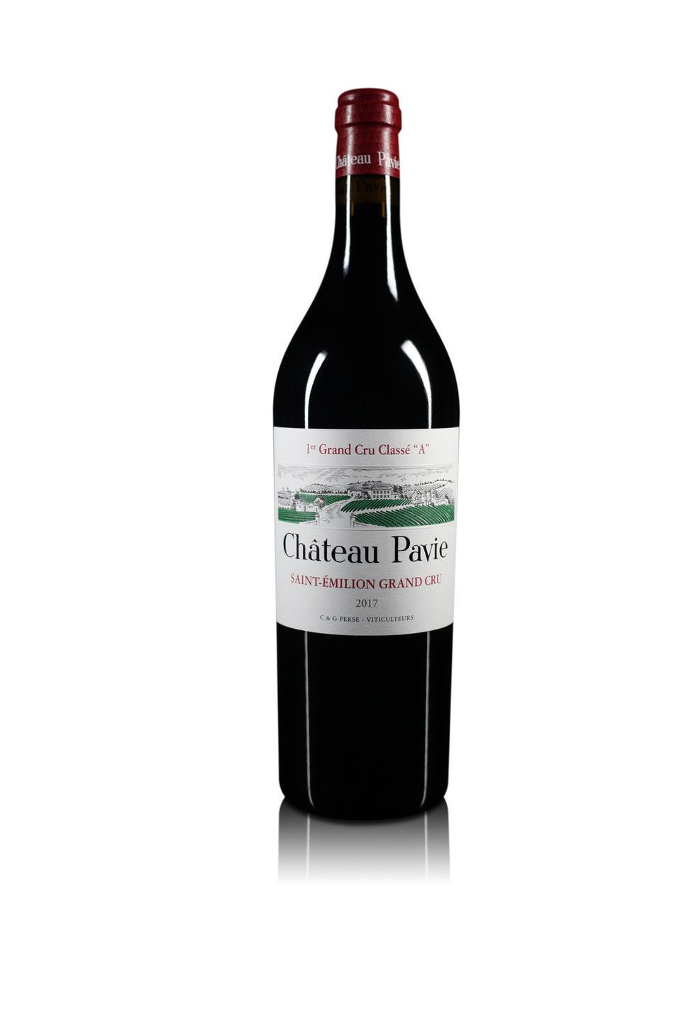 A bottle of 2012 Chateau Pavie 750ml Red Wine