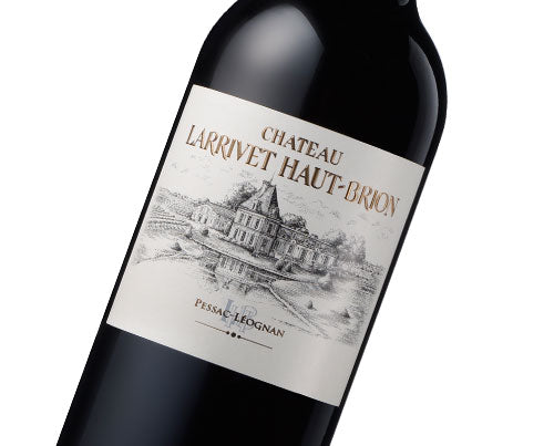 A bottle of 2017 Chateau Larrivet Haut Brion 750ml Red Wine