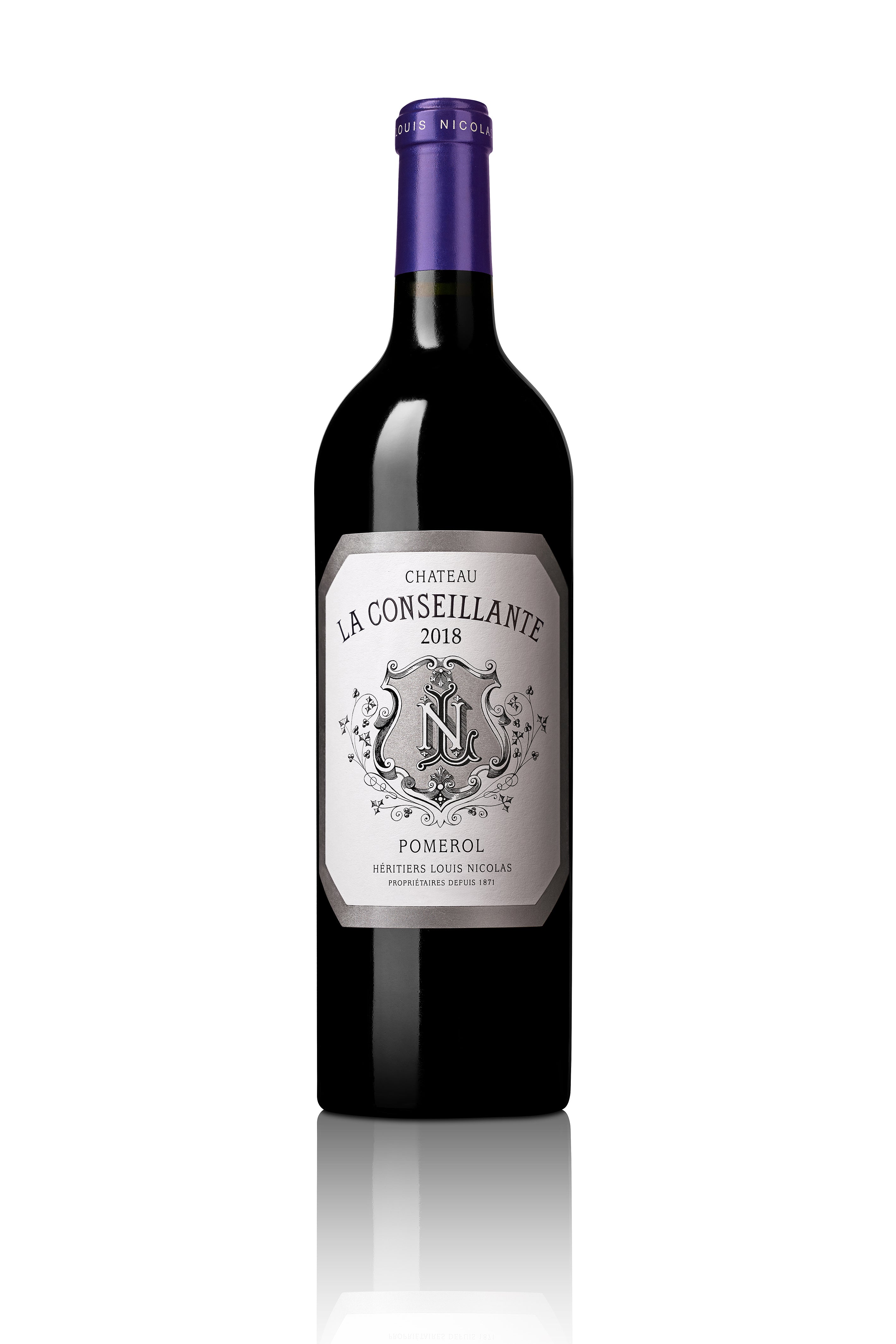 A bottle of 2022 Chateau La Conseillante 750ml Red Wine