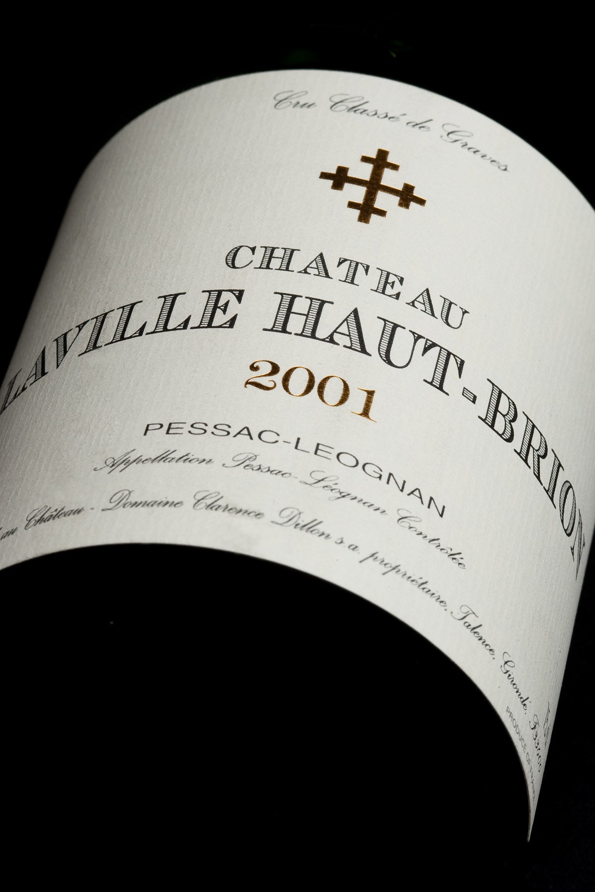 A bottle of 2005 Chateau Laville Haut Brion White 750ml White Wine