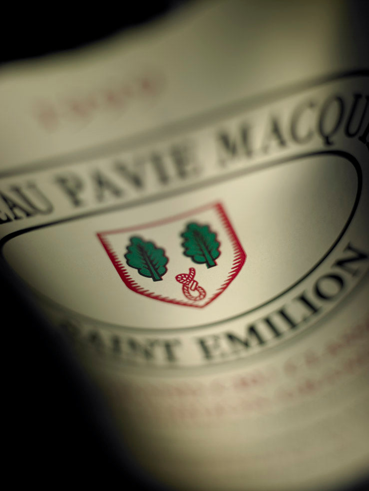 A bottle of 2017 Chateau Pavie Macquin 1500ml Red Wine