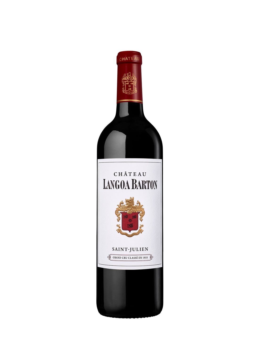 A bottle of 2017 Chateau Langoa Barton 750ml Red Wine