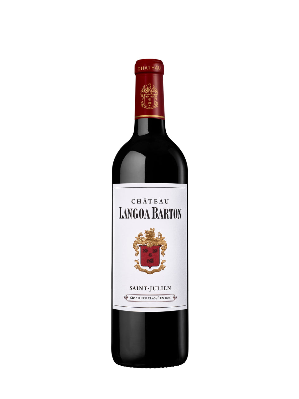 A bottle of 2017 Chateau Langoa Barton 1500ml Red Wine