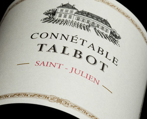 A bottle of 2020 Connetable Talbot 375ml Red Wine