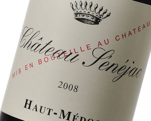 A bottle of 2021 Chateau Senejac 375ml Red Wine