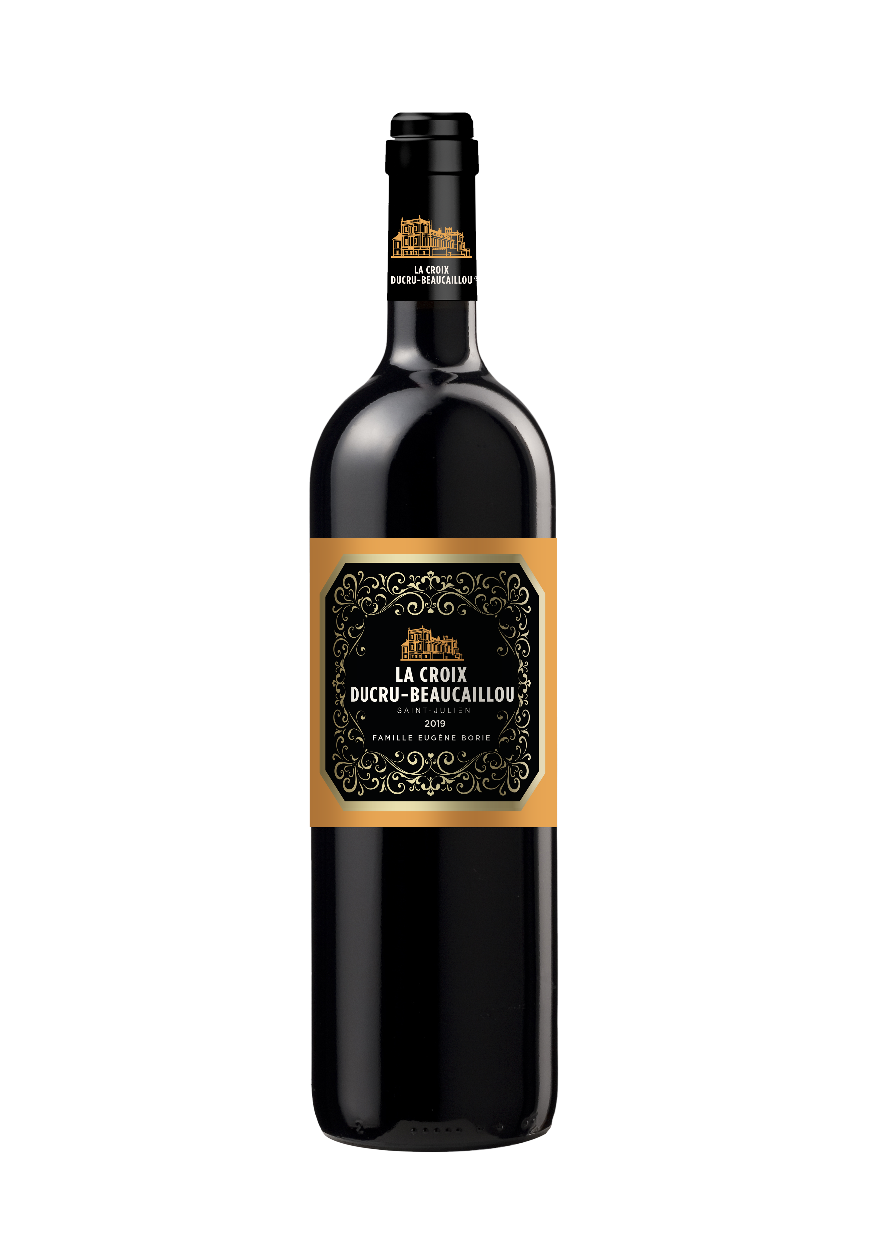 A bottle of 2016 La Croix Ducru Beaucaillou 1500ml Red Wine