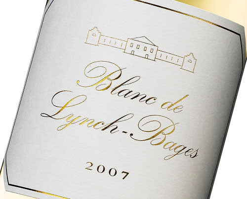 A bottle of 2022 Blanc De Lynch Bages 750ml White Wine