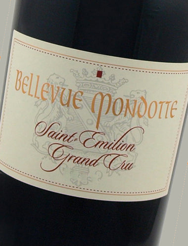 A bottle of Chateau Bellevue Mondotte 2020 750ml Red Wine