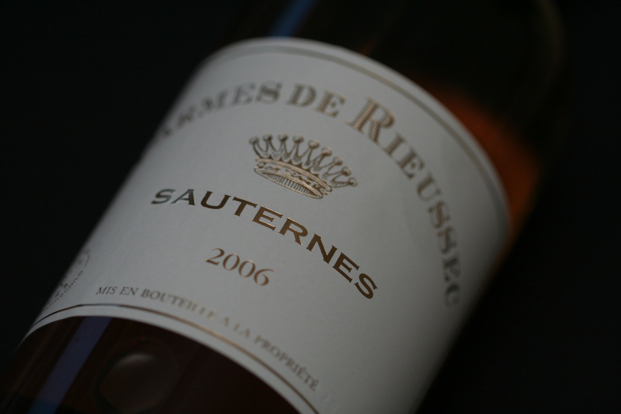 A bottle of 2016 Carmes De Rieussec 750ml White Wine