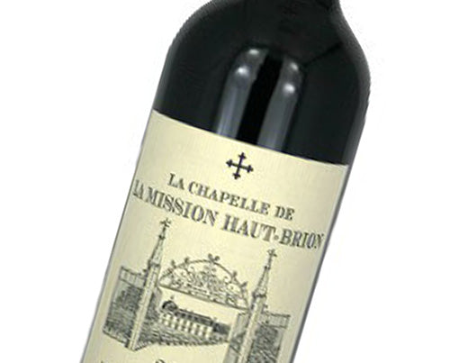 A bottle of 2020 Chapelle Mission Haut Brion 6000ml Red Wine
