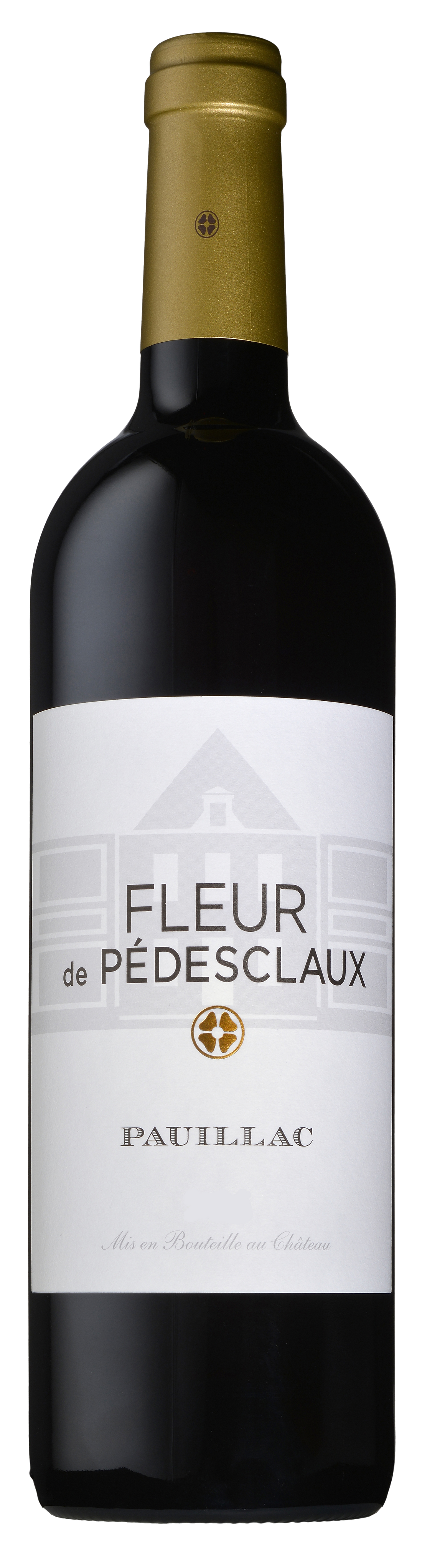 A bottle of 2022 Fleur De Pedesclaux 750ml Red Wine