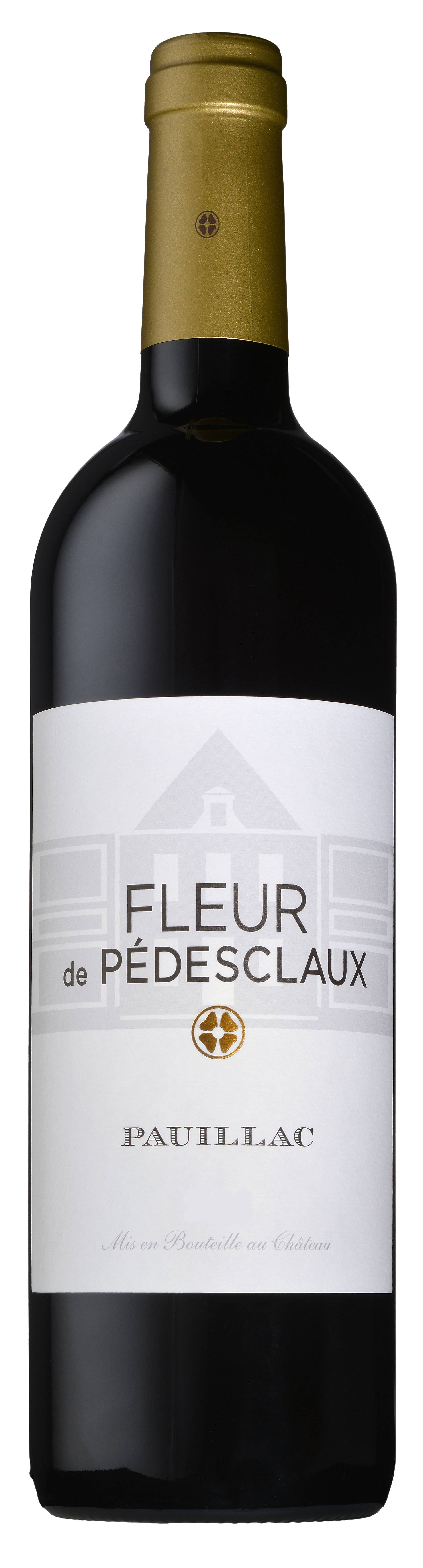 A bottle of 2022 Fleur De Pedesclaux 750ml Red Wine