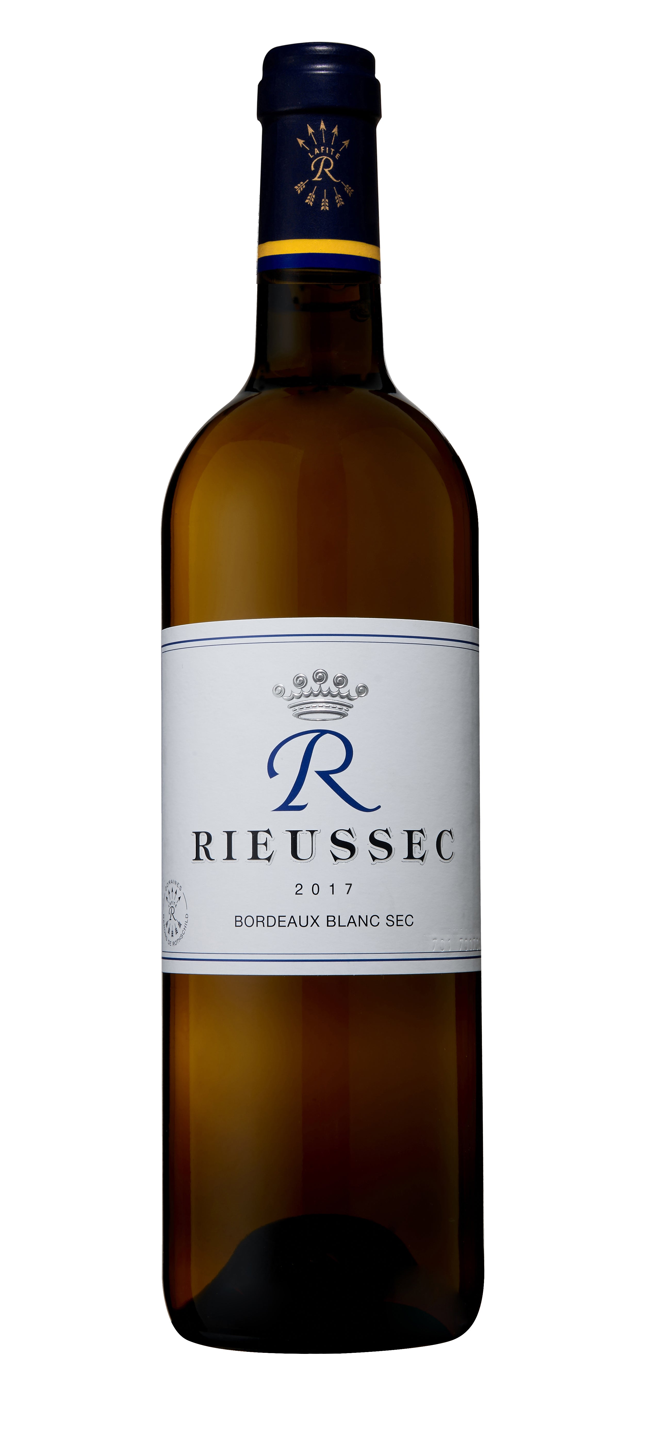 A bottle of 2017 R De Rieussec 750ml White Wine