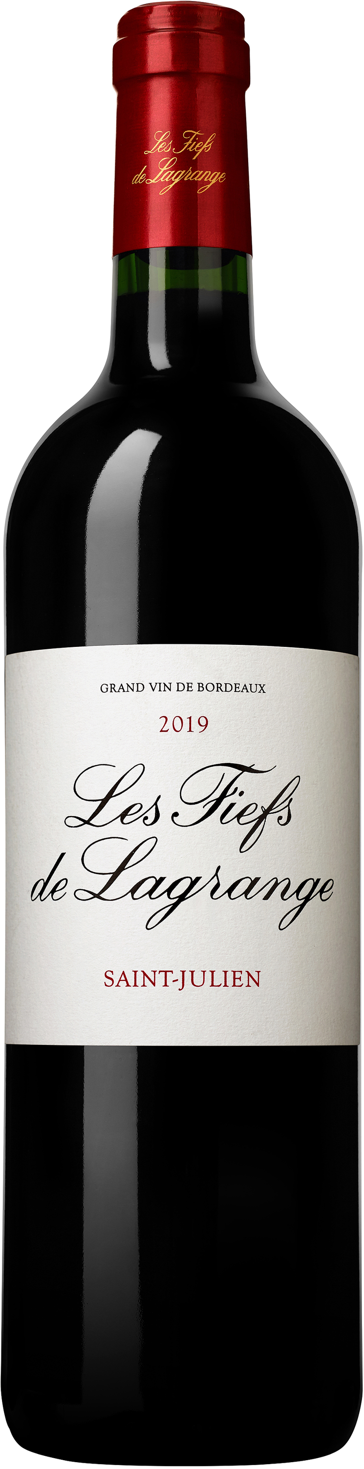 A bottle of 2018 Les Fiefs De Lagrange 750ml Red Wine