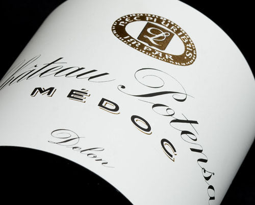 A bottle of 2022 Chateau Potensac 375ml Red Wine