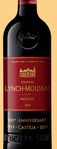 A bottle of 2017 Chateau Lynch Moussas 750ml Red Wine