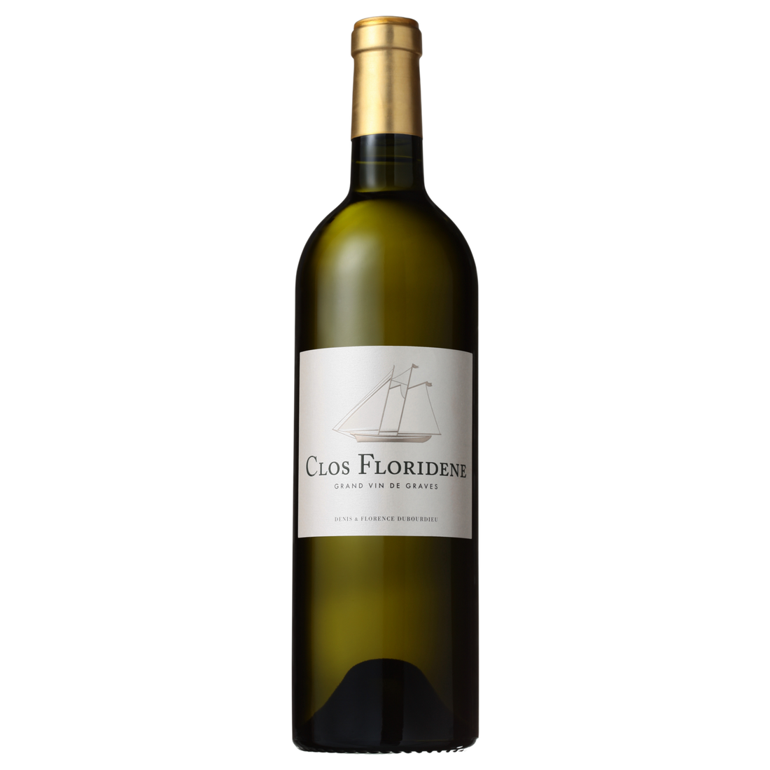 A bottle of 2018 Clos Floridene Blanc 750ml White Wine