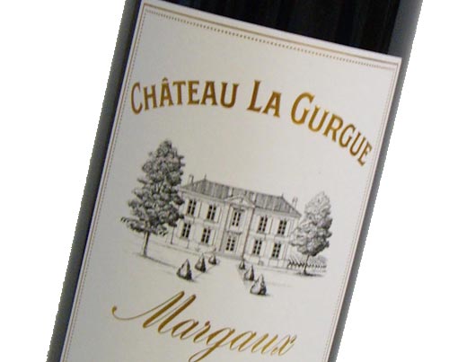 A bottle of 2020 Chateau La Gurgue 750ml Red Wine