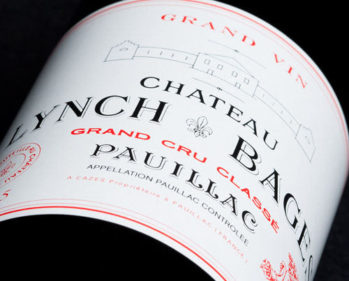 A bottle of 2017 Chateau Lynch Bages 750ml Red Wine
