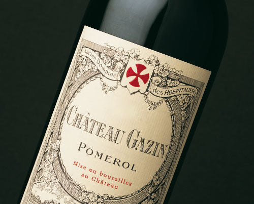 A bottle of 2021 Chateau Gazin 750ml Red Wine