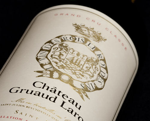 A bottle of 1982 Chateau Gruaud Larose 750ml Red Wine