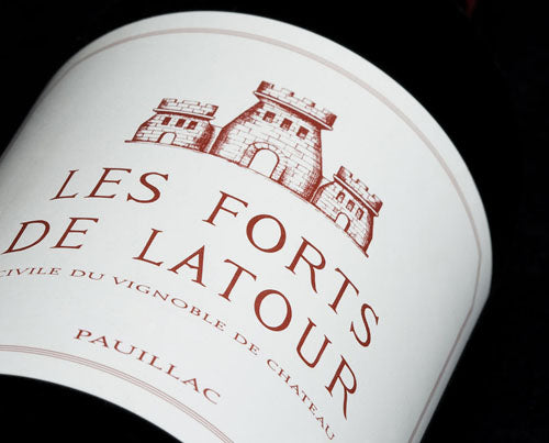A bottle of 1979 Les Forts De Latour 750ml Red Wine