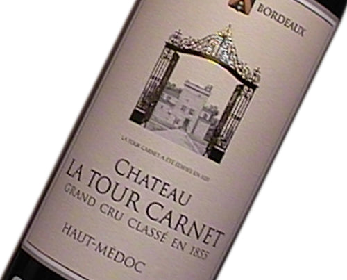 A bottle of 2019 Chateau La Tour Carnet 1500ml Red Wine