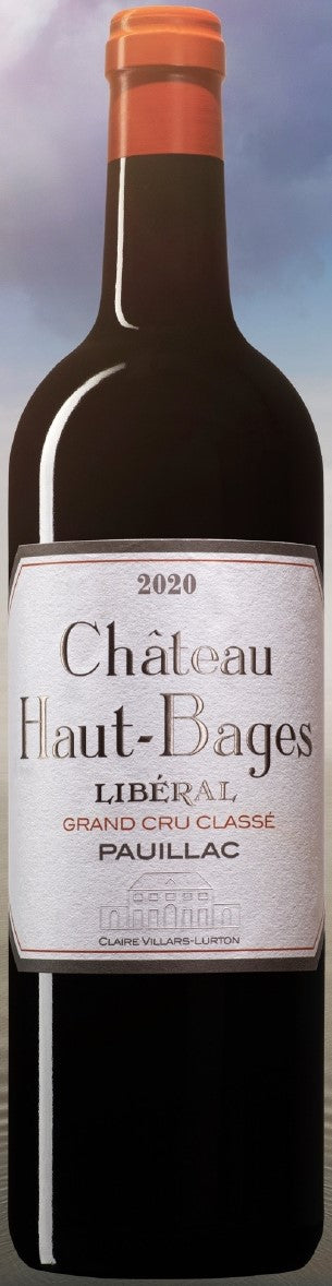 A bottle of 2020 Chateau Haut Bages Liberal 375ml Red Wine