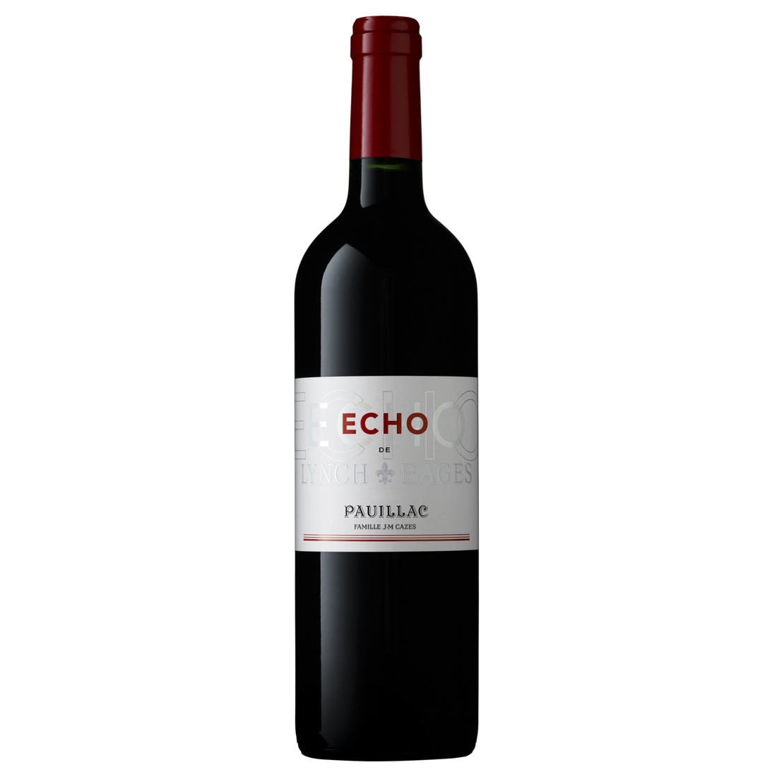 A bottle of 2019 Echo De Lynch Bages 750ml Red Wine