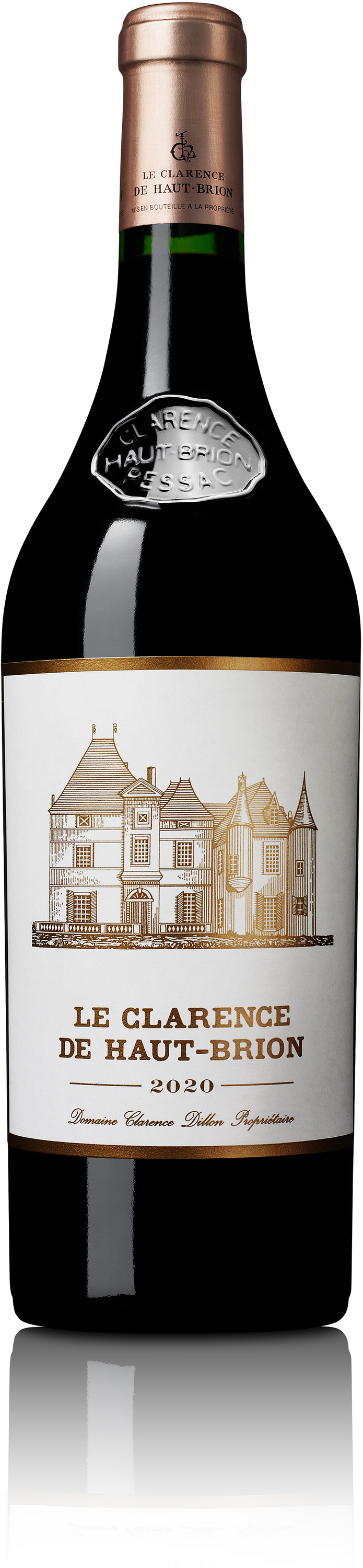 A bottle of 2022 Le Clarence De Haut Brion 750ml Red Wine