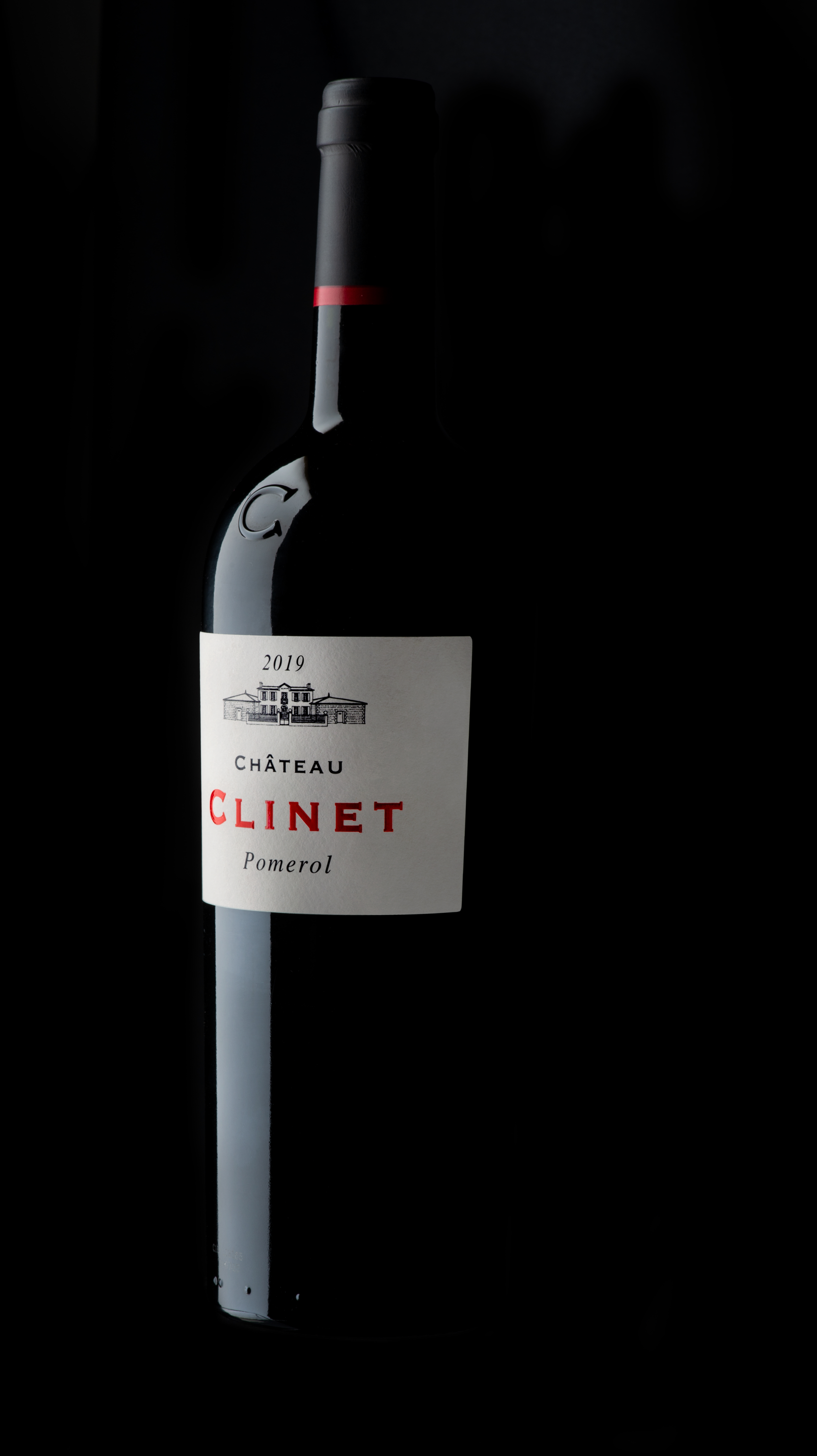 A bottle of 2019 Chateau Clinet 1500ml Red Wine