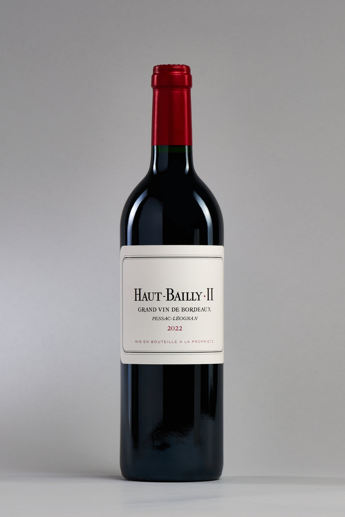 A bottle of 2019 Haut Bailly Ii 375ml Red Wine