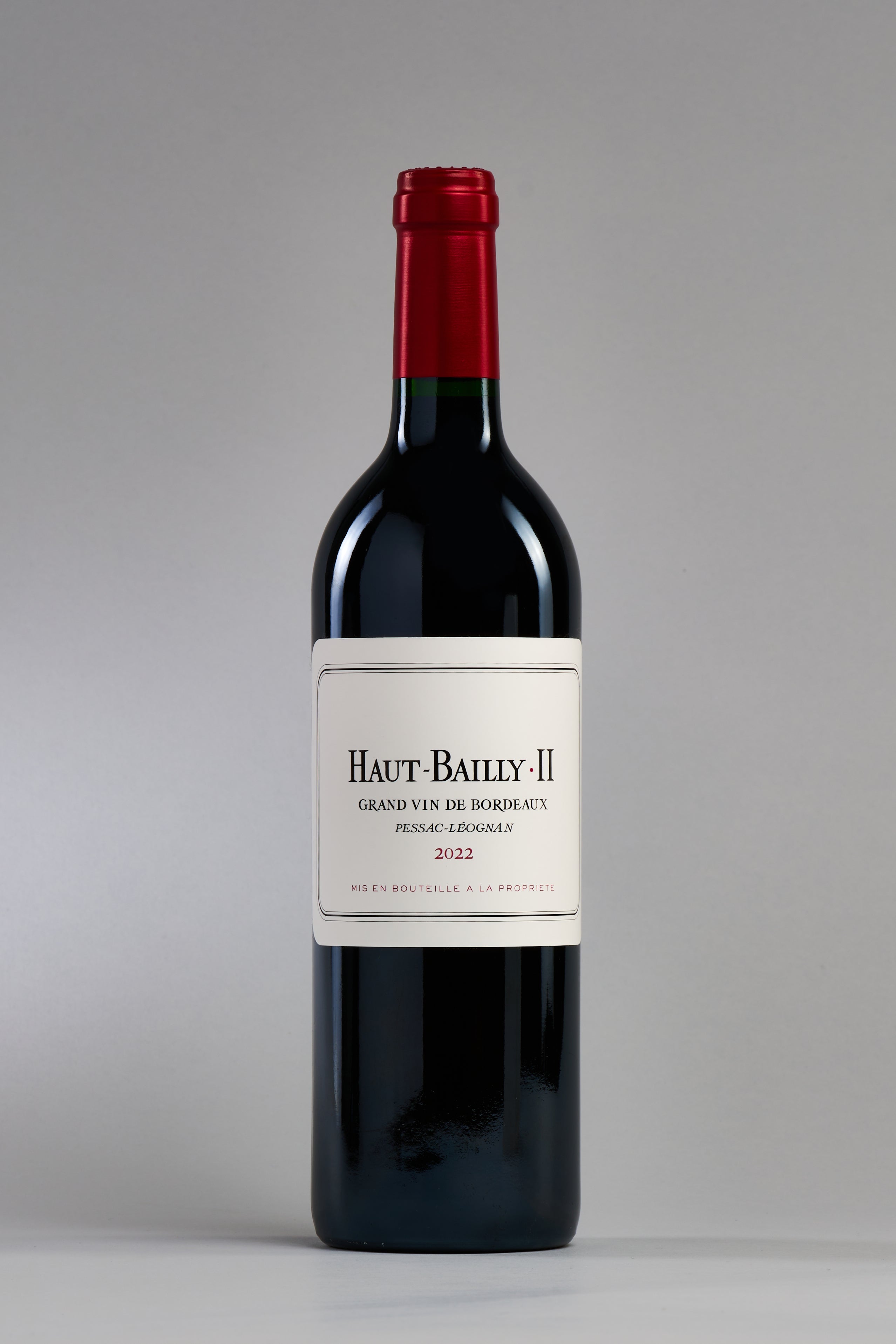 A bottle of 2019 Haut Bailly Ii 375ml Red Wine