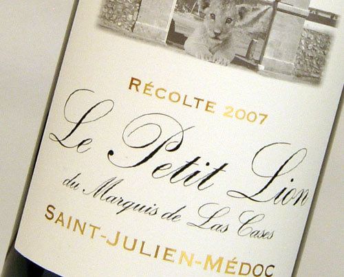 A bottle of 2022 Petit Lion Marquis Las Cases 750ml Red Wine