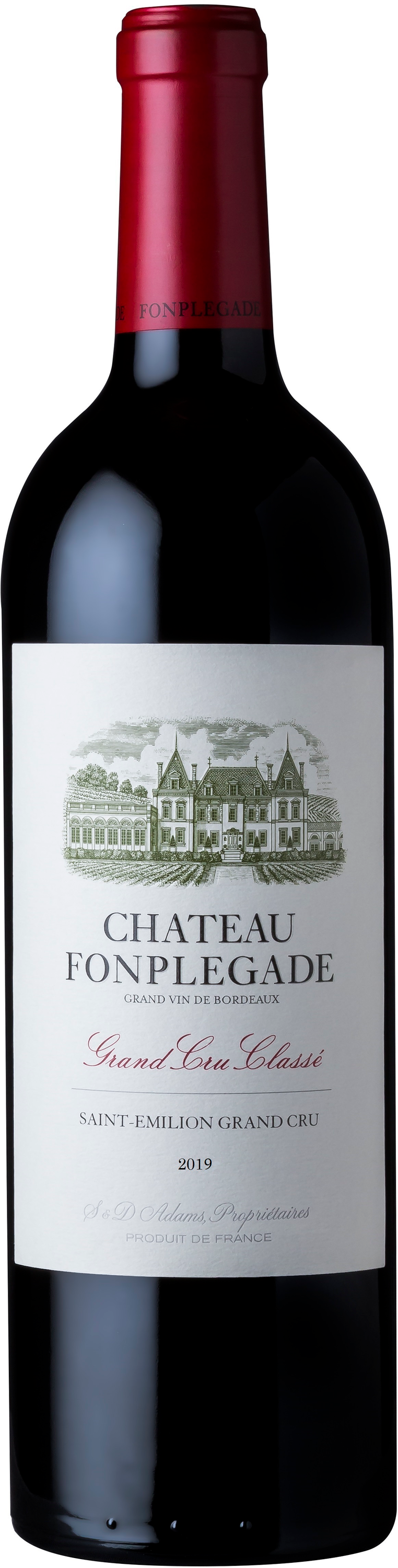 A bottle of 1982 Chateau Fonplegade 750ml Red Wine