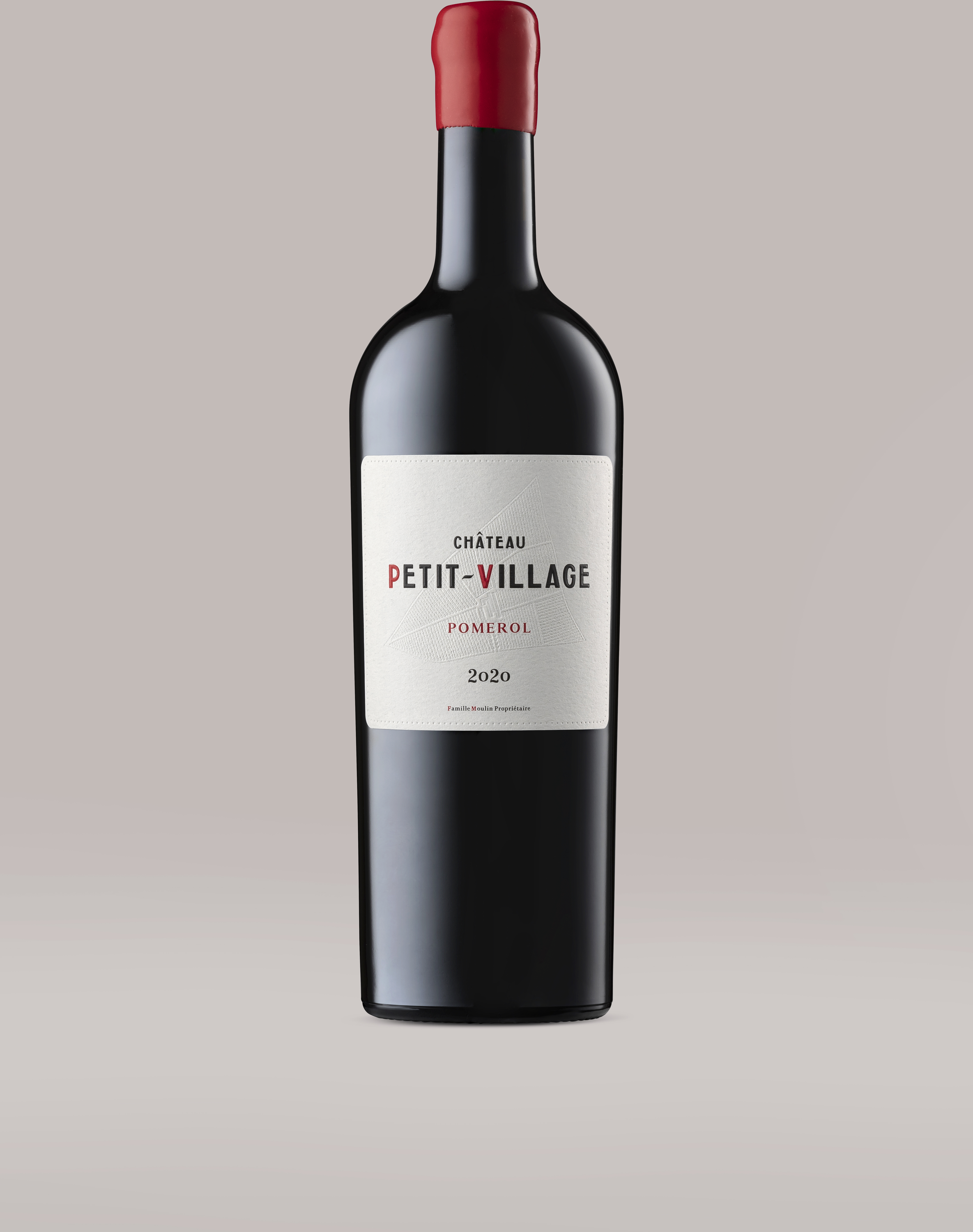 A bottle of 2015 Chateau Petit Village 750ml Red Wine