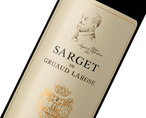 A bottle of 2020 Sarget De Gruaud Larose 750ml Red Wine
