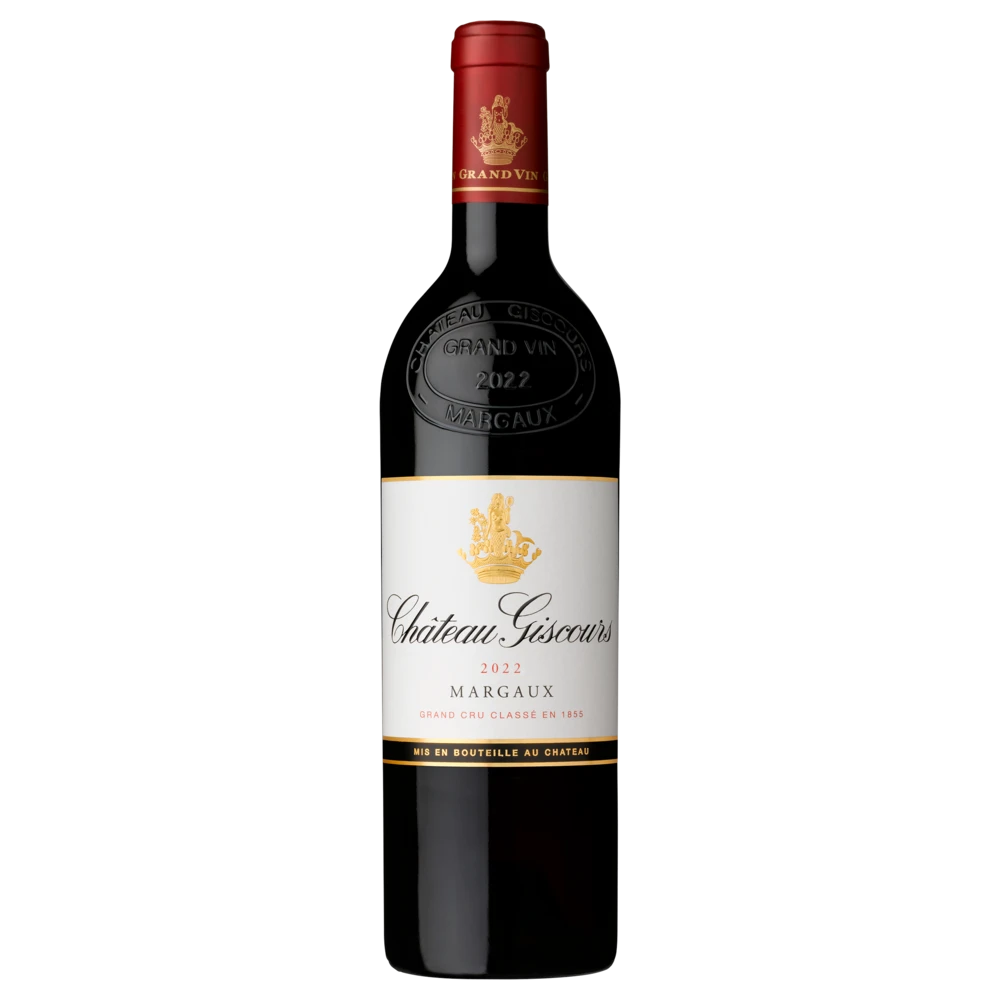 A bottle of 2020 Chateau Giscours 3000ml Red Wine