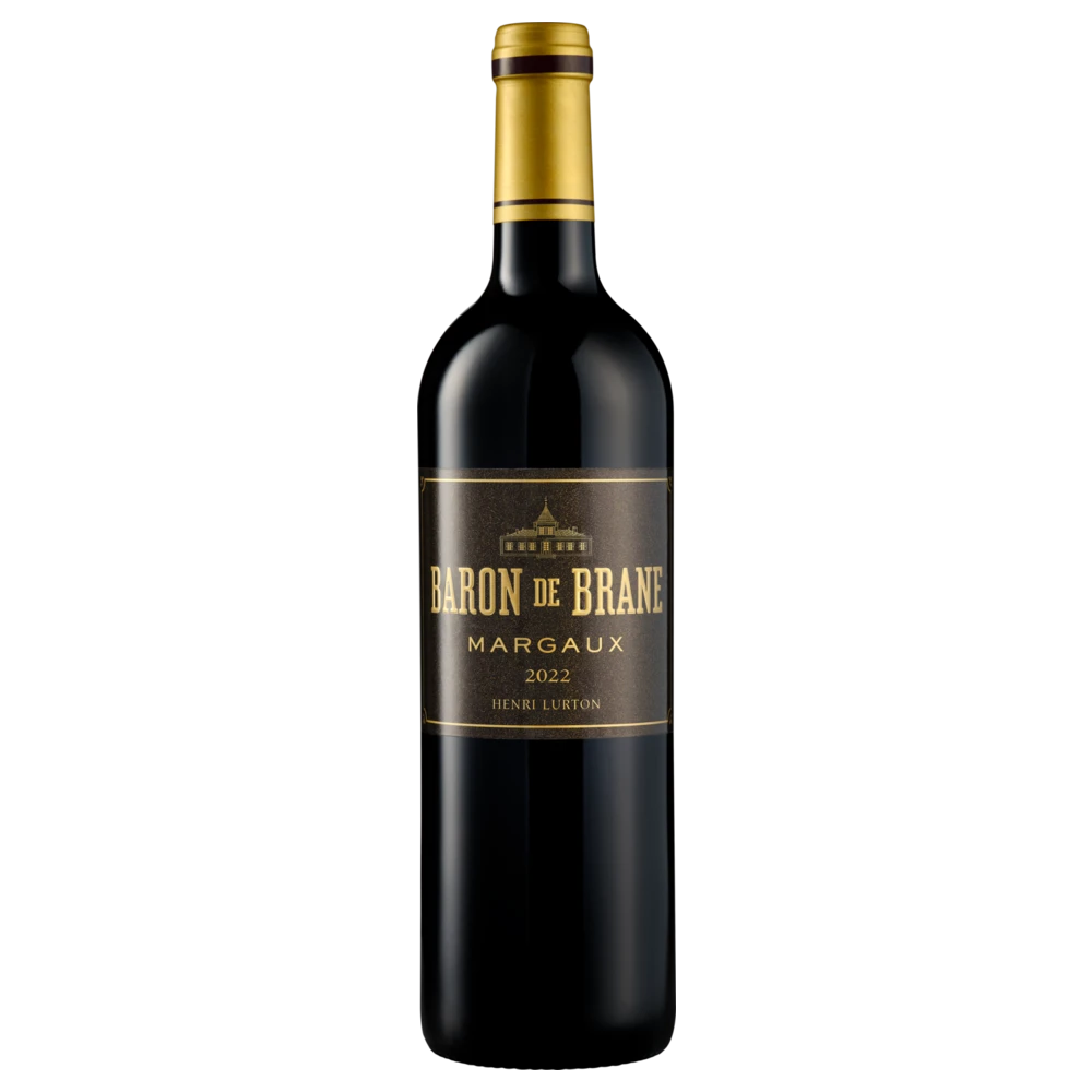 A bottle of 2020 Baron De Brane 750ml Red Wine