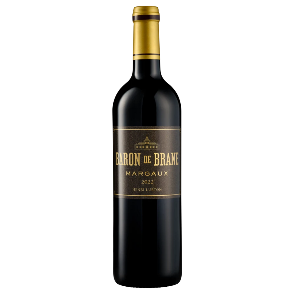 A bottle of 2020 Baron De Brane 750ml Red Wine