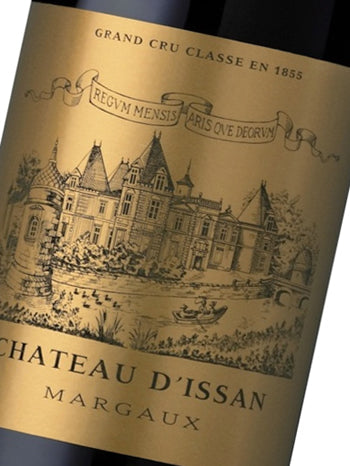 A bottle of 2020 Chateau D'Issan 6000ml Red Wine