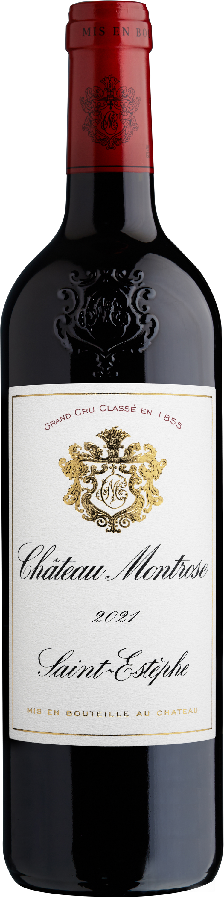 A bottle of 2010 Chateau Montrose 750ml Red Wine