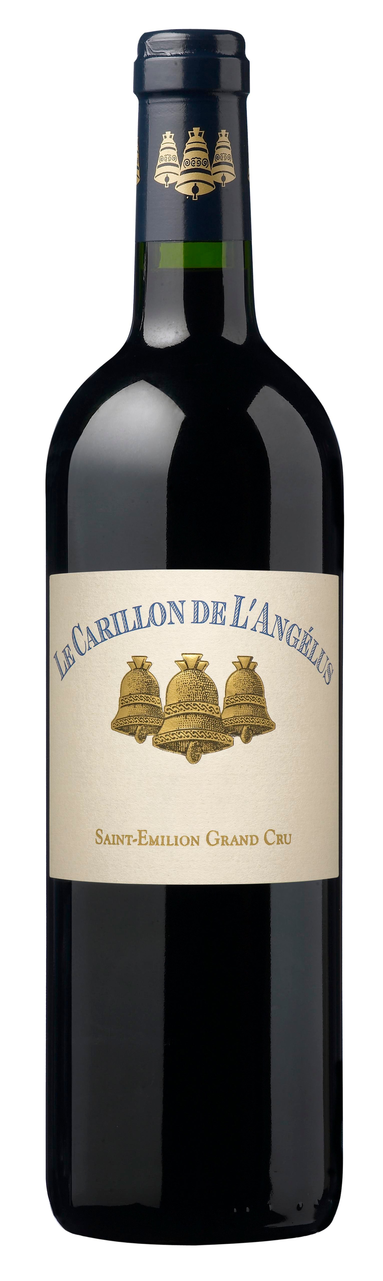 A bottle of 2016 Le Carillon D'Angelus 750ml Red Wine