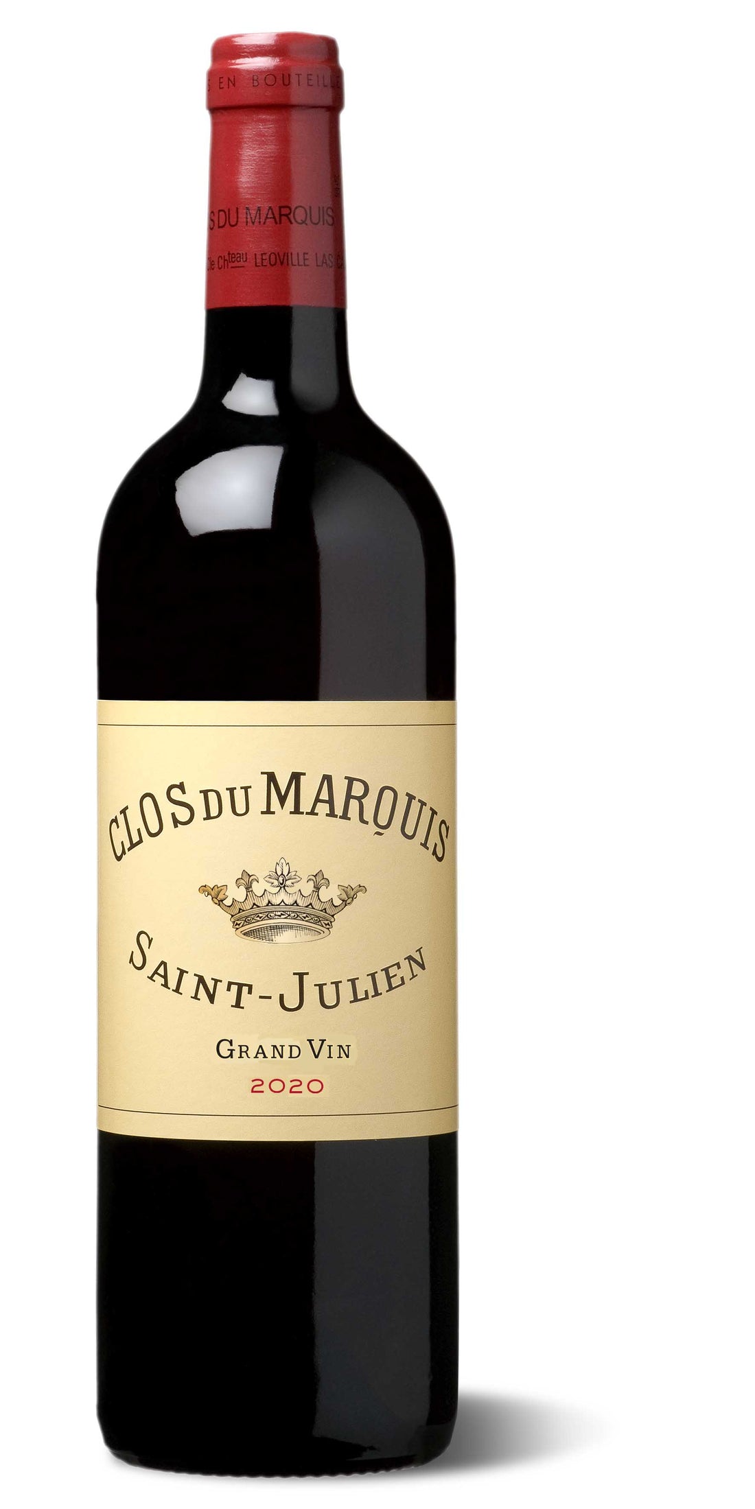 A bottle of 2010 Clos Du Marquis 750ml Red Wine