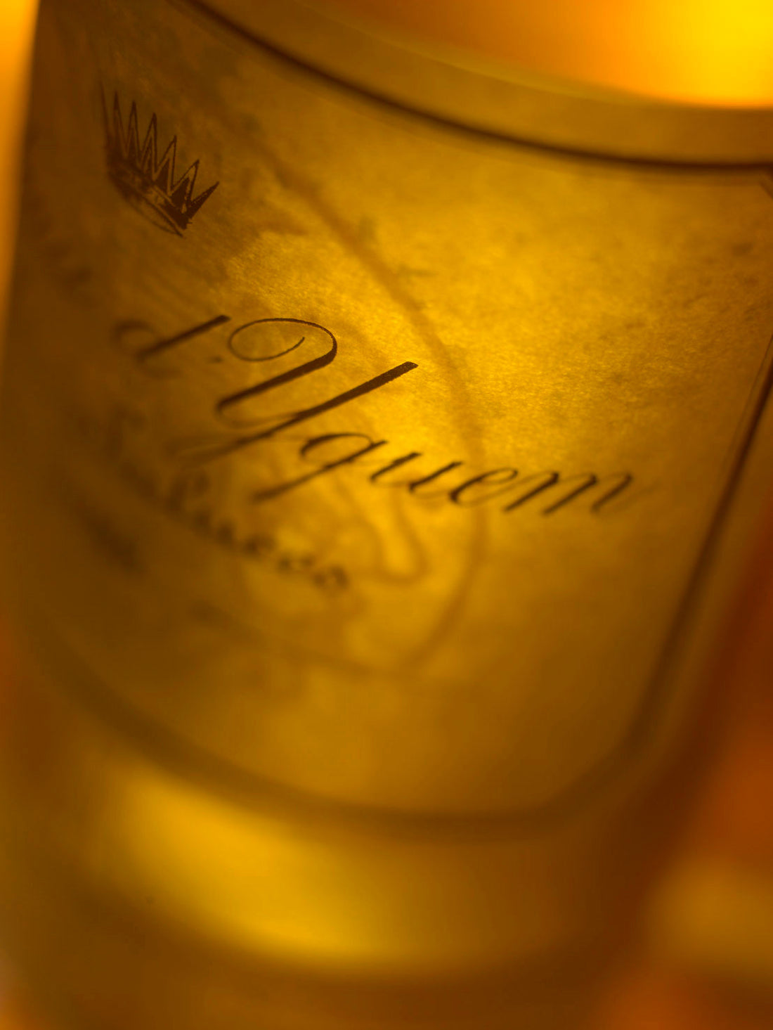 A bottle of 2016 Chateau Yquem 1500ml White Wine