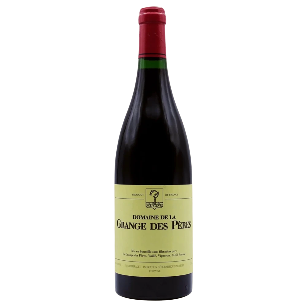 A bottle of 2012 Domaine De La Grange Des Peres 750ml Red Wine