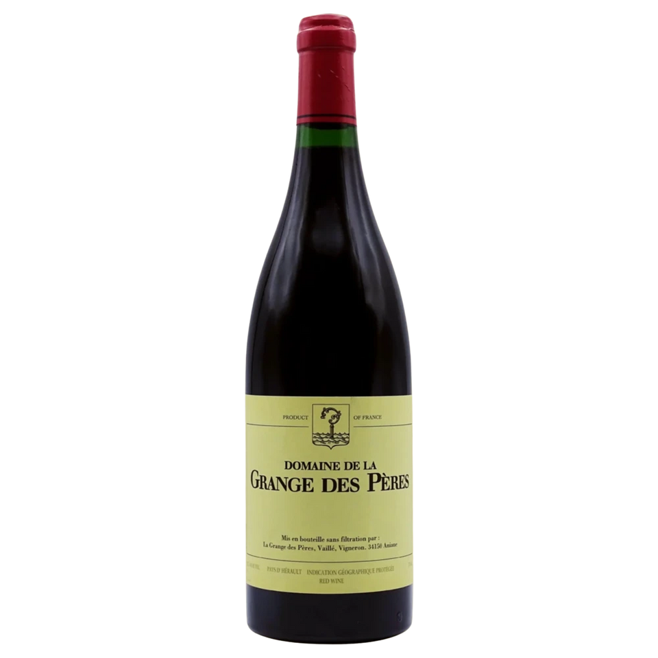 A bottle of 2012 Domaine De La Grange Des Peres 750ml Red Wine