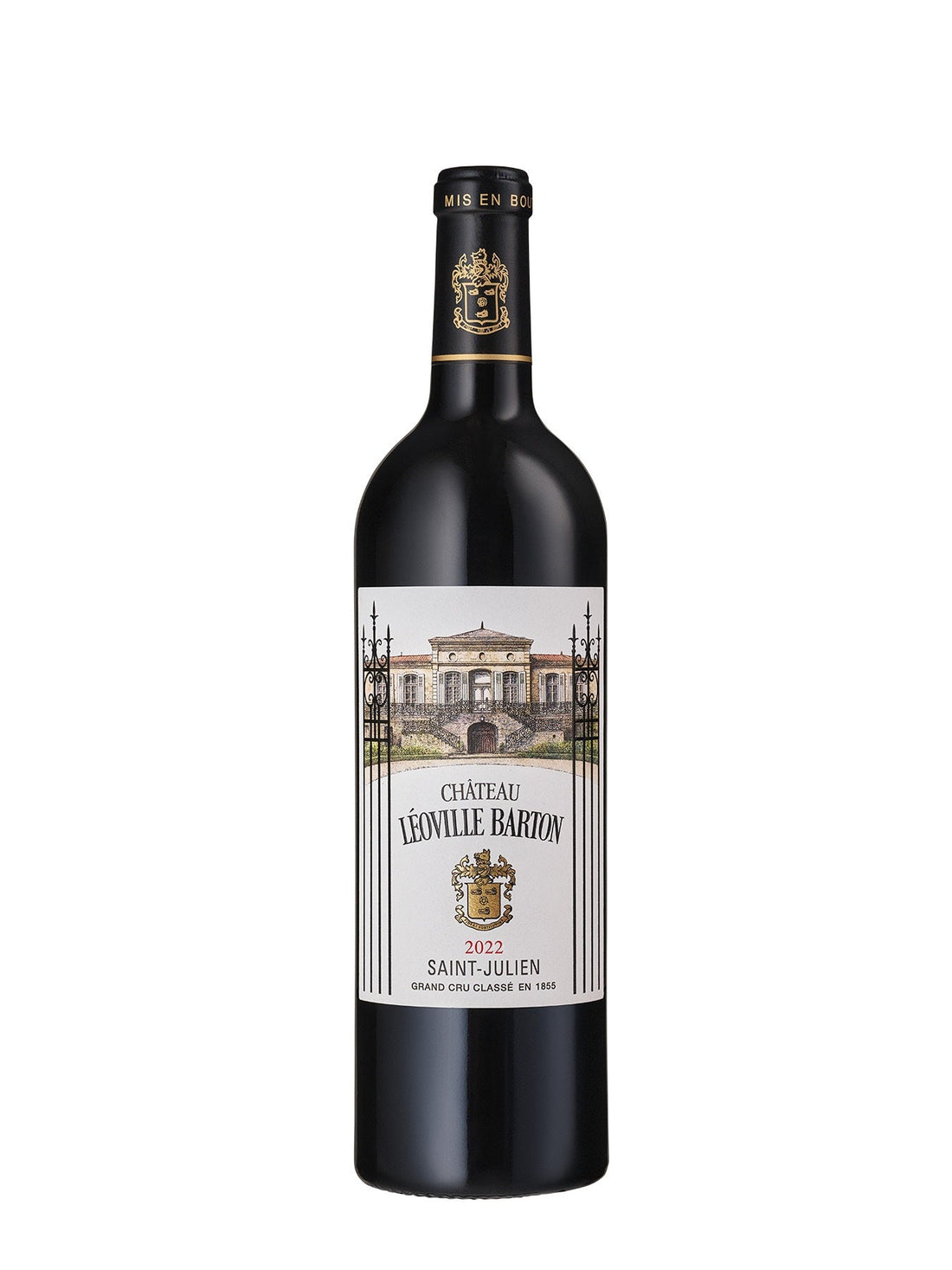 A bottle of 2021 Chateau Leoville Barton 750ml Red Wine